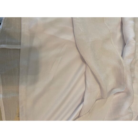 iZ Byer White Maxi Dress With Ruffle Front Straps XL - Picture 9 of 14